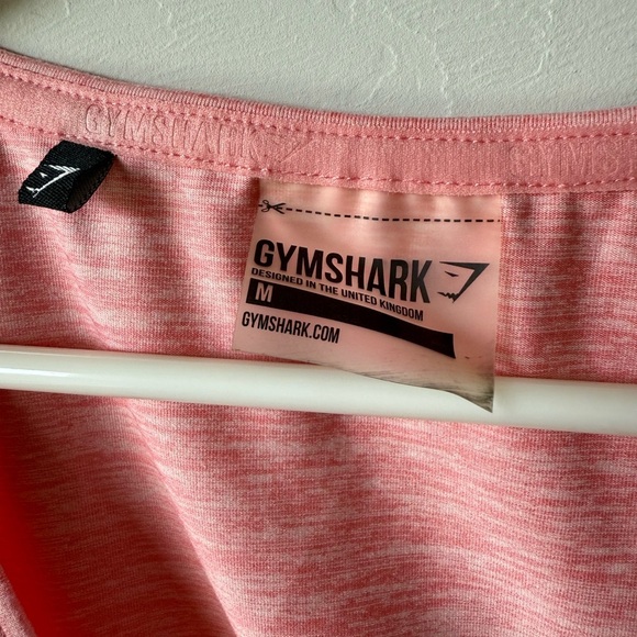 Gymshark Sportycore Light Pink Wrap Active Top - Picture 3 of 4